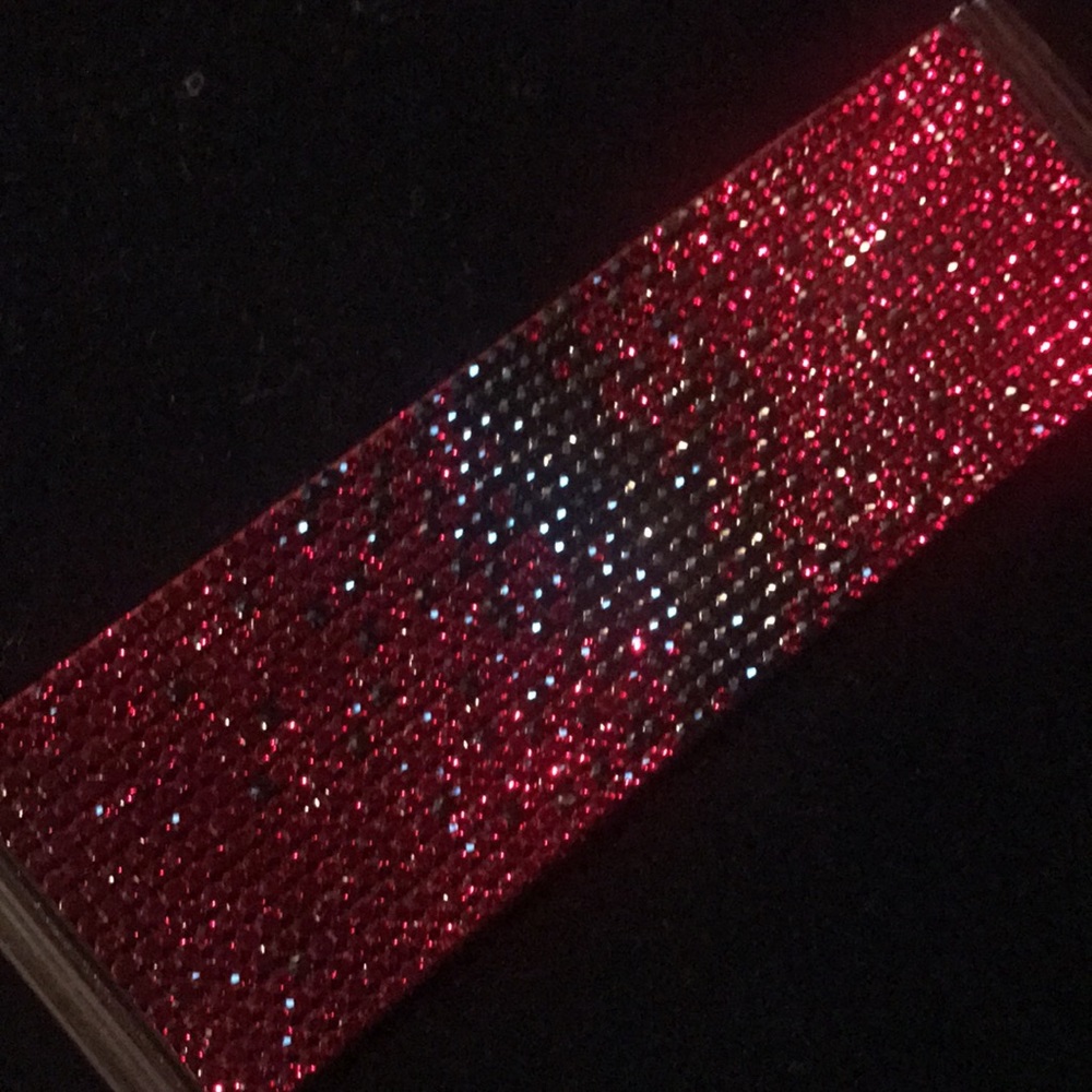 Authentic Swarovski red large Crystal bracelet.